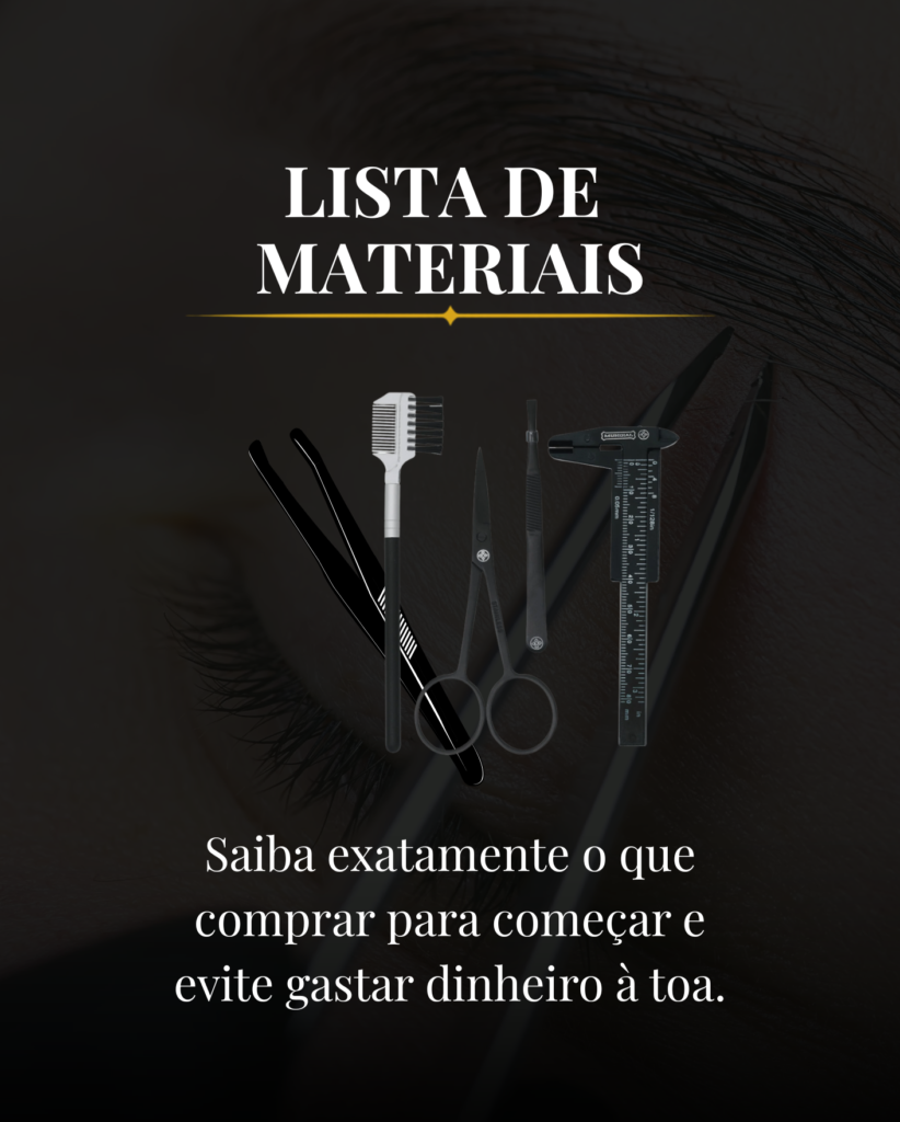 Lista de materiais
